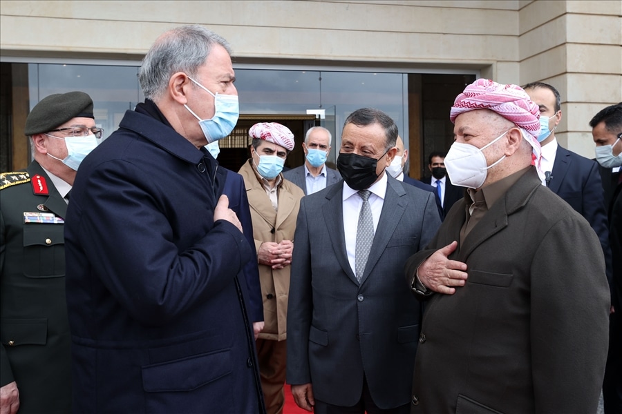 Hulusi Akar ve Org. Yaşar Güler, Erbil’de Önemli Temaslarda Bulundu